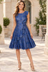 Blue Reverie Lace Dress