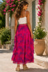 Camellia Skirt – Fuchsia Lace