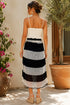 Capri Lace Skirt – Black & Ivory