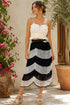 Capri Lace Skirt – Black & Ivory