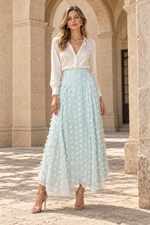 Celeste Petal Skirt