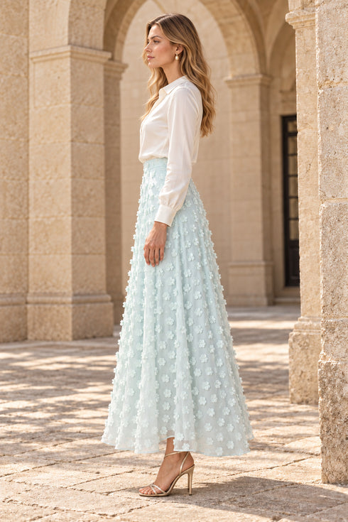 Celeste Petal Skirt