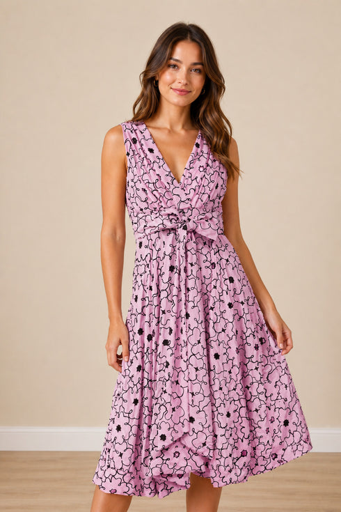 Ludvika Dress - Carnation