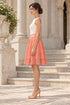 Coral Carousel Skirt