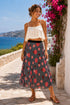 Ingrid Pleated Skirt - Congo Dot