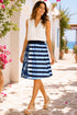 Marina Bloom Midi Skirt