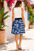 Marina Bloom Midi Skirt