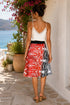Santorini Mosaic Midi Skirt