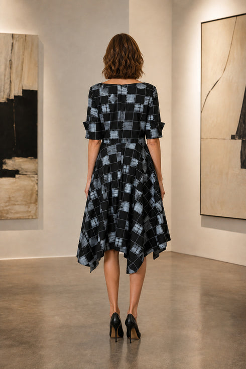 Gallery Grid Dress