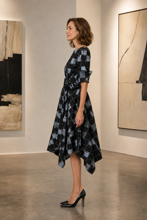 Gallery Grid Dress