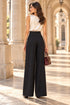 Hepburn Pant Black Woven Fabric