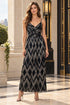 Midnight Mosaic Maxi Dress