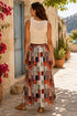 Mosaic Glow Maxi Skirt