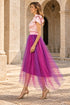 Pink Champagne Tulle Skirt