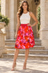 Poppy Kiss Knit Skirt