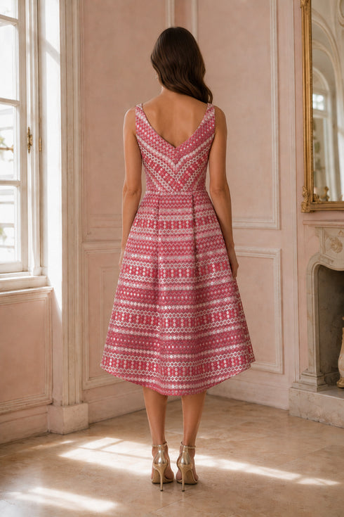 Rosalie Dress – Gilded Blush