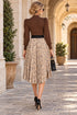 Sienna Serpent Midi Skirt