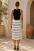Sorrento Stripe Skirt