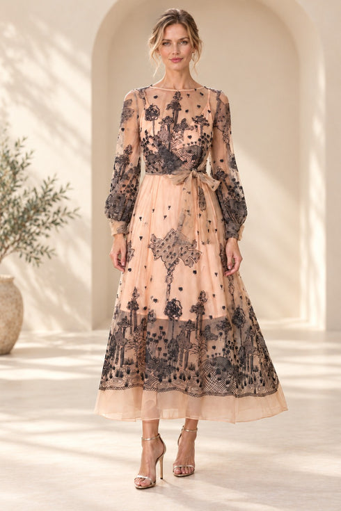 Storybook Garden Wrap Dress