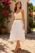Marielle Skirt – White Confetti Tulle