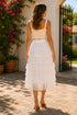 Marielle Skirt – White Confetti Tulle