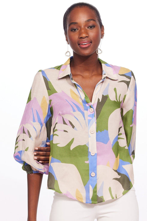 Amelia Top - Palm