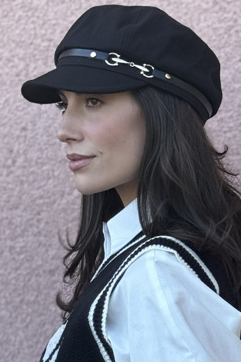 Black Breton Cap