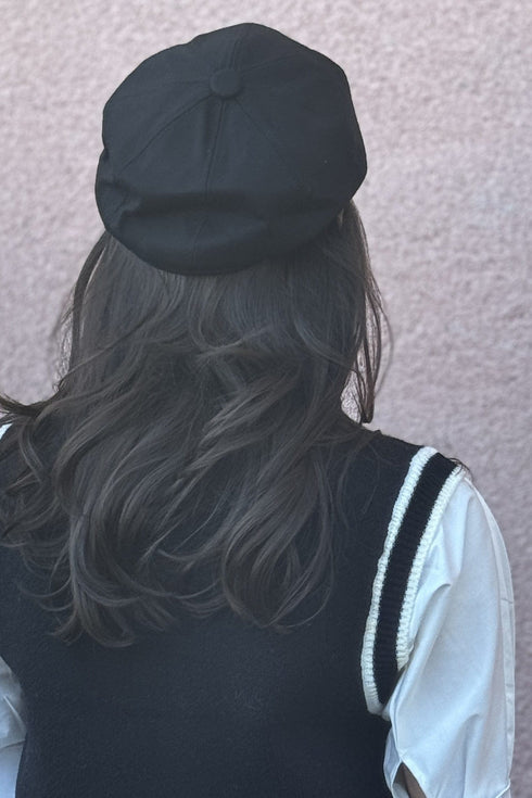 Black Breton Cap