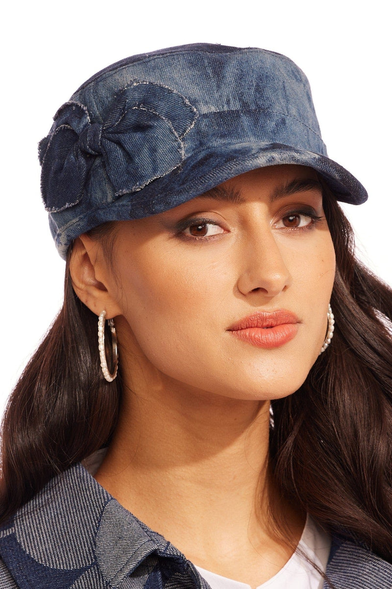Denim Baseball Cap Eva Franco