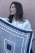 Large Navy Scarf