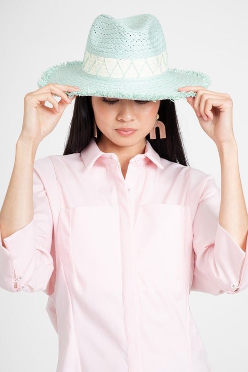 Mint  Straw Hat
