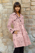 Paris Trench Coat - California Map