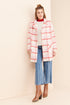 Strawberry Plaid Coat