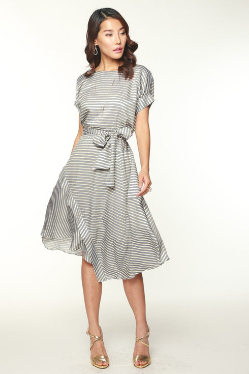 Asby Dress - Gibson Stripe