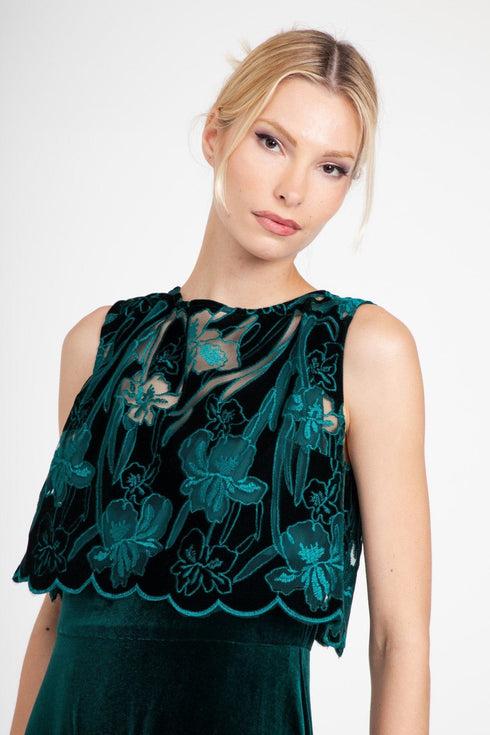 Brie Dress – Teal Petal