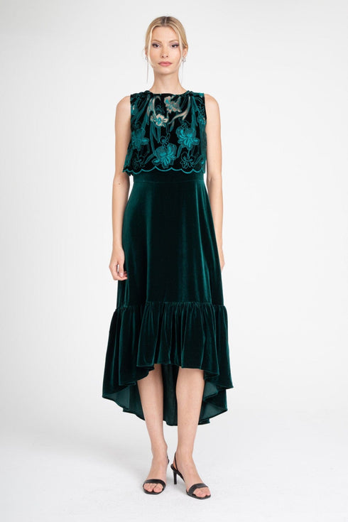 Brie Dress – Teal Petal