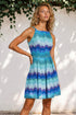 Chloe Dress-Sea Holly