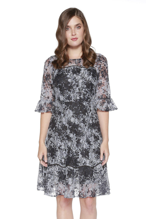 Churchill Dress - Blue Check