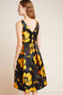 Eileen Jacquard Floral Midi Dress