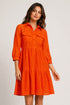 Eloise Dress – Tangerine Eyelet