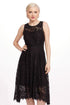 Elsa Dress - Black Margo Lace