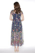 Erika Dress - Navy Floral