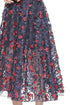 Erika Dress - Red and Navy Petal