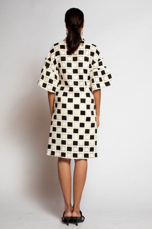 Gaia Dress - Checkmate
