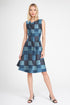 Hiroki Dress - Denim Patchwork