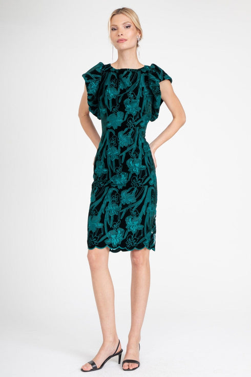 Jasmina Dress – Teal Petal