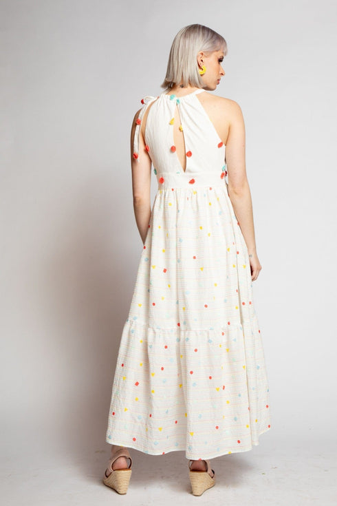 Lamar Maxi Dress - Sugar Dot