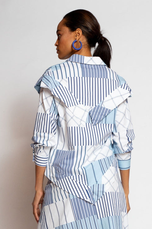 Luzia Top - Regatta Stripe