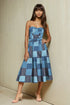 Mandoline Dress - Denim Patchwork