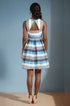 Mandy Dress - Blue Stripe
